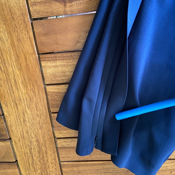 Athleta Metropolis Straight Leg Pant PrimaTwill Navy Blue sz.8 - Picture 5 of 10